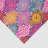 Happy Vibrant Tribal Bohemian Tissue Paper Tissuepapier (Detail)