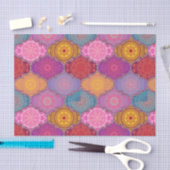 Happy Vibrant Tribal Bohemian Tissue Paper Tissuepapier (Craft)