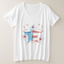 HAPPY VIERTH STAR FLAG T-Shirt