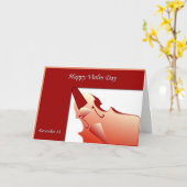 Happy Viooldag Kaart 13 december (Gele Bloem)