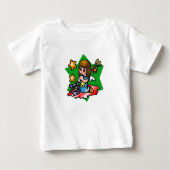 Happy Virgo Angel met Harp (Voorkant)