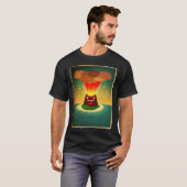 Happy Volcano, gelukkig T-shirt (Voorkant volledig)