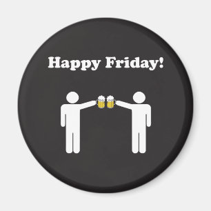 Happy vrijdag Magnet