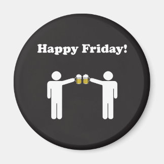 Happy Vrijdag Magnet