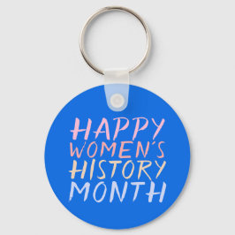 HAPPY VROUWEN'S GESCHIEDENIS MAAND SLEUTELHANGER