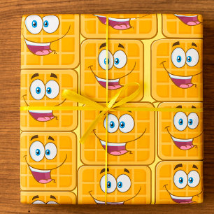 Happy Waffle Cadeaupapier