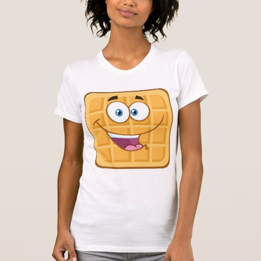 Happy Waffle T-shirt (Voorkant)