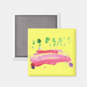 Happy Wagon magneet (Voorkant / Achterkant)