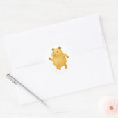 Happy Walking Hamster Sticker – Cute Animal Design (Envelop)
