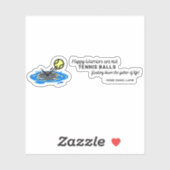 Happy Warriors zijn geen Sticker van het Citaat va (Vel)