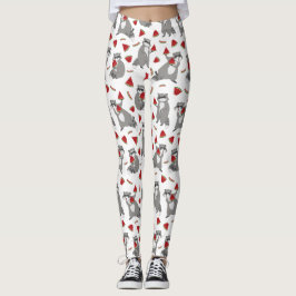 Happy-wasbeer met watermeloen leggings