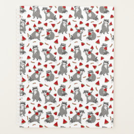 Happy-wasbeer met watermeloen planner