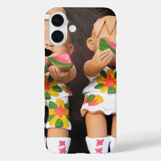 Happy Watermelon Friends Case-Mate iPhone Case (Achterkant)