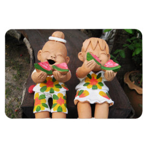 Happy Watermelon Friends Magneet
