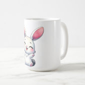 Happy Waterverf Bunny Koffiemok (Voorkant rechts)