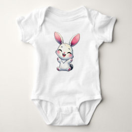 Happy Waterverf Bunny Romper