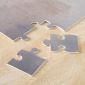 Happy Waterverf Dog Art Print Legpuzzel (Zijkant)