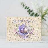 Happy Waterverf Early Basket Hearts (Staand voorkant)