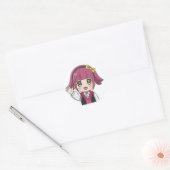 Happy Wave Anime Sticker (Envelop)