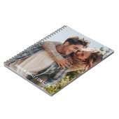 Happy Wedding Couple Photo Notitieboek (Linkerzijde)