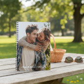 Happy Wedding Couple Photo Notitieboek