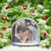 Happy Wedding Family Romance Sneeuwbol (Kerstmis)