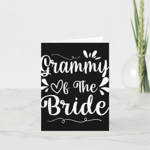Happy Wedding Getrouwd Dag Echtgenoot Vrouw Grammy Kaart