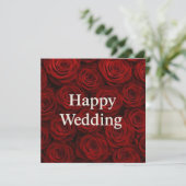 Happy Wedding Greeting Cards  Feestdagenkaart (Staand voorkant)