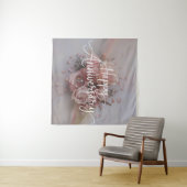 Happy Wedding Jubileum tapijt Wandkleed (In Situ (horizontaal))