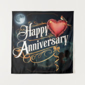 Happy Wedding Jubileum Wandkleed (Voorkant)