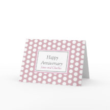 Happy Wedding Jubileum witte parelkaart