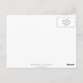 Happy Wedding (Roze/Bruin) Briefkaart (Achterkant)