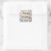 Happy Wedding Sticker (Tas)
