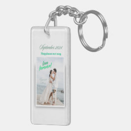 Happy Wedding Vision Board Acryl Sleutelhanger