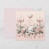 Happy Wedding Wenskaarten Feestdagenkaart (Voorkant / Achterkant)