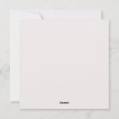 Happy Wedding Wenskaarten Feestdagenkaart (Achterkant)