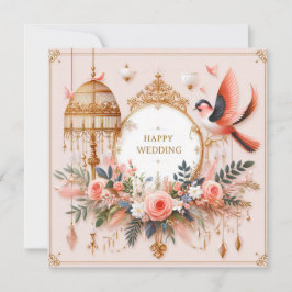 Happy Wedding Wenskaarten Kaart