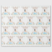 Happy Wedding Wrapping Paper – White Wedding Gift Cadeaupapier (Vlak)