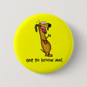 Happy Weenie Button (Voorkant)