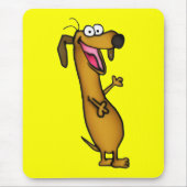 Happy Weenie Mousepad Muismat (Voorkant)
