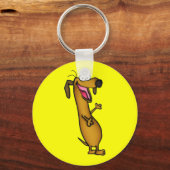 Happy Weenie Sleutelhanger (Voorkant)
