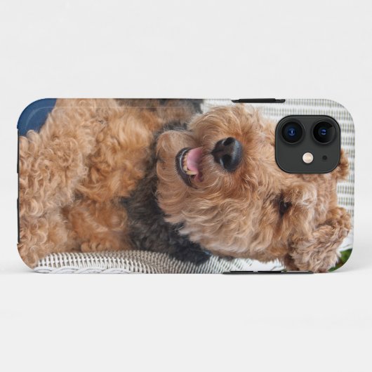 happy Welsh Terrier Case-Mate iPhone Case (Achterkant (horizontaal))