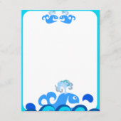 Happy Whale Stationery! Notitiekaartje (Voorkant)