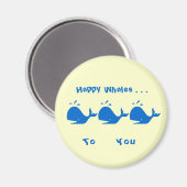 Happy Whales to You magneet (Voorkant / Achterkant)