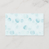 Happy Whales weet hoeveel Baby shower er is Informatiekaartje (Achterkant)