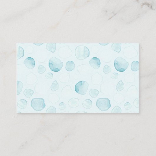 Happy Whales weet hoeveel Baby shower er is Informatiekaartje (Achterkant)