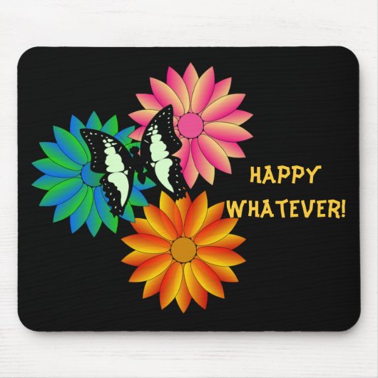 Happy What Mousepad Muismat (Voorkant)