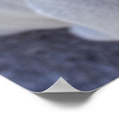 Happy White Bulldog Poster (Hoek)