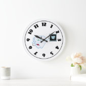 Happy White Tooth-klok Grote Klok (Huis)