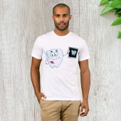Happy White Tooth Mannen T-shirt